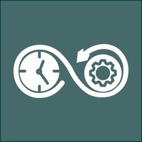 Time Optimization Vector Icon