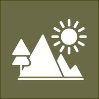 Mountain Vector Icon