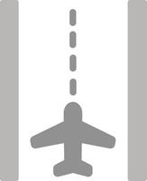 Runway Vector Icon