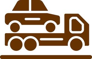 Trailer Vector Icon