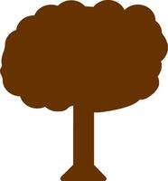 icono de vector de árbol