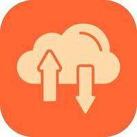 Cloud Storage Vector Icon