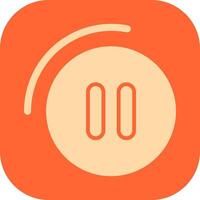 Pause Button Vector Icon