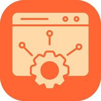 Web Setting Vector Icon