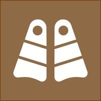 Flippers Vector Icon
