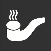 icono de vector de cigarro