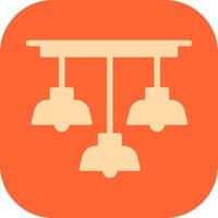 Overhead Light Vector Icon