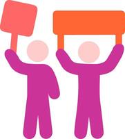 Protester Vector Icon
