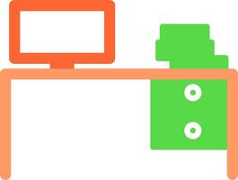 Study Desk II Vector Icon