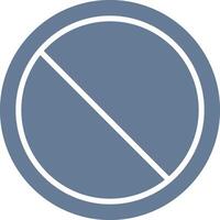 Prohibited Vector Icon