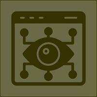Details Looking Vector Icon