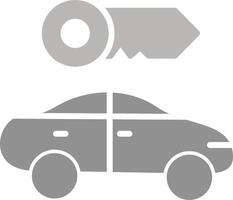 Rent a Car Vector Icon