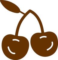 Cherries Vector Icon