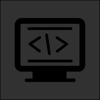 Coding Vector Icon