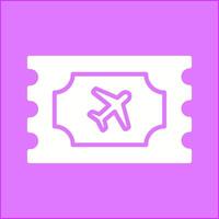 Plane Tickets Vector Icon