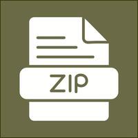 ZIP Vector Icon