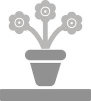 Flower Pot Vector Icon