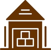 Warehouse Vector Icon