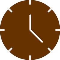 icono de vector de reloj