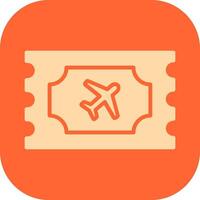 Plane Tickets Vector Icon