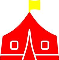 Tent Vector Icon