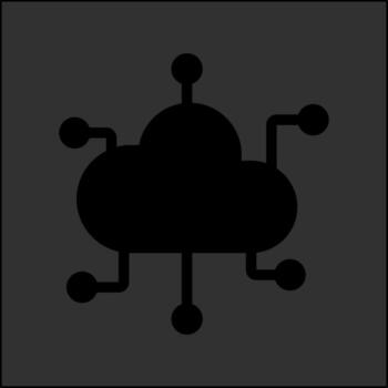 Cloud Computing Vector Icon