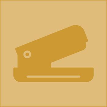 icono de vector de grapadora