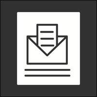 Mail Open Vector Icon