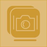 icono de vector de camara