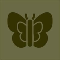 icono de vector de mariposa