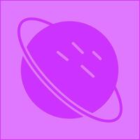 Saturn Vector Icon
