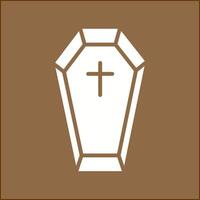 Coffin Vector Icon
