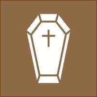 Coffin Vector Icon