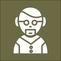 Male Professor Vector Icon