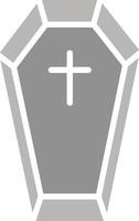 Coffin Vector Icon