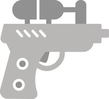 pistola de agua vector icono