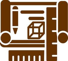 Blueprints Vector Icon