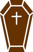 Coffin Vector Icon