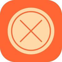 Do Not Cross Vector Icon