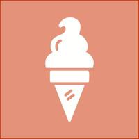 icono de vector de helado