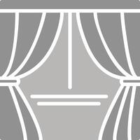 Curtains Vector Icon