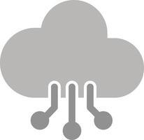 Cloud Computing Vector Icon