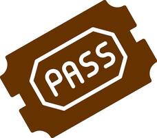 Passes Vector Icon