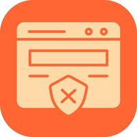 Unprotected Website Vector Icon