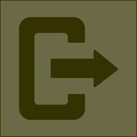 Logout Vector Icon