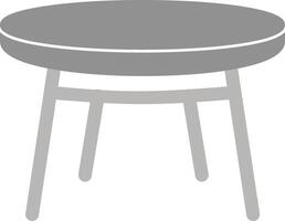 Small Table Vector Icon