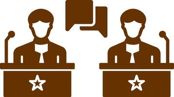 Debate Vector Icon