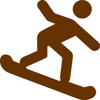 Snowboard Vector Icon