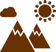 Mountain Vector Icon