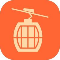 Cable Car Vector Icon